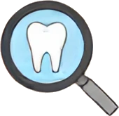 Find the knocked-out tooth