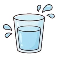 Glass of water